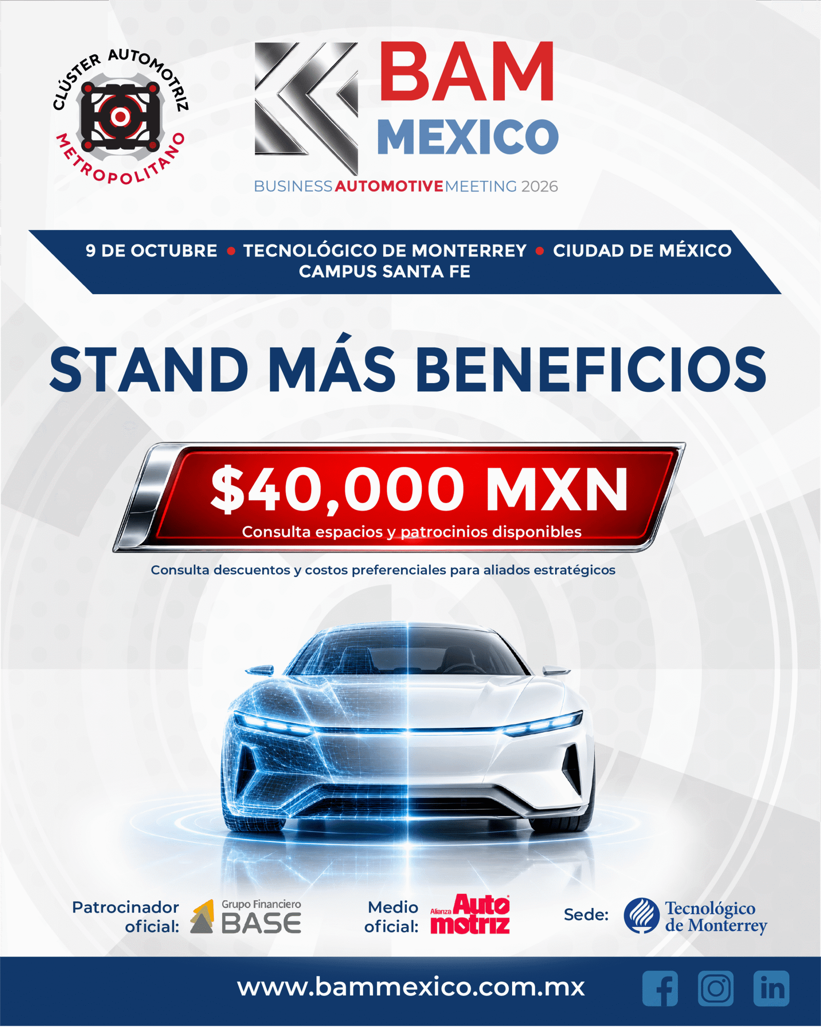 Stand Más Beneficios - BAM México